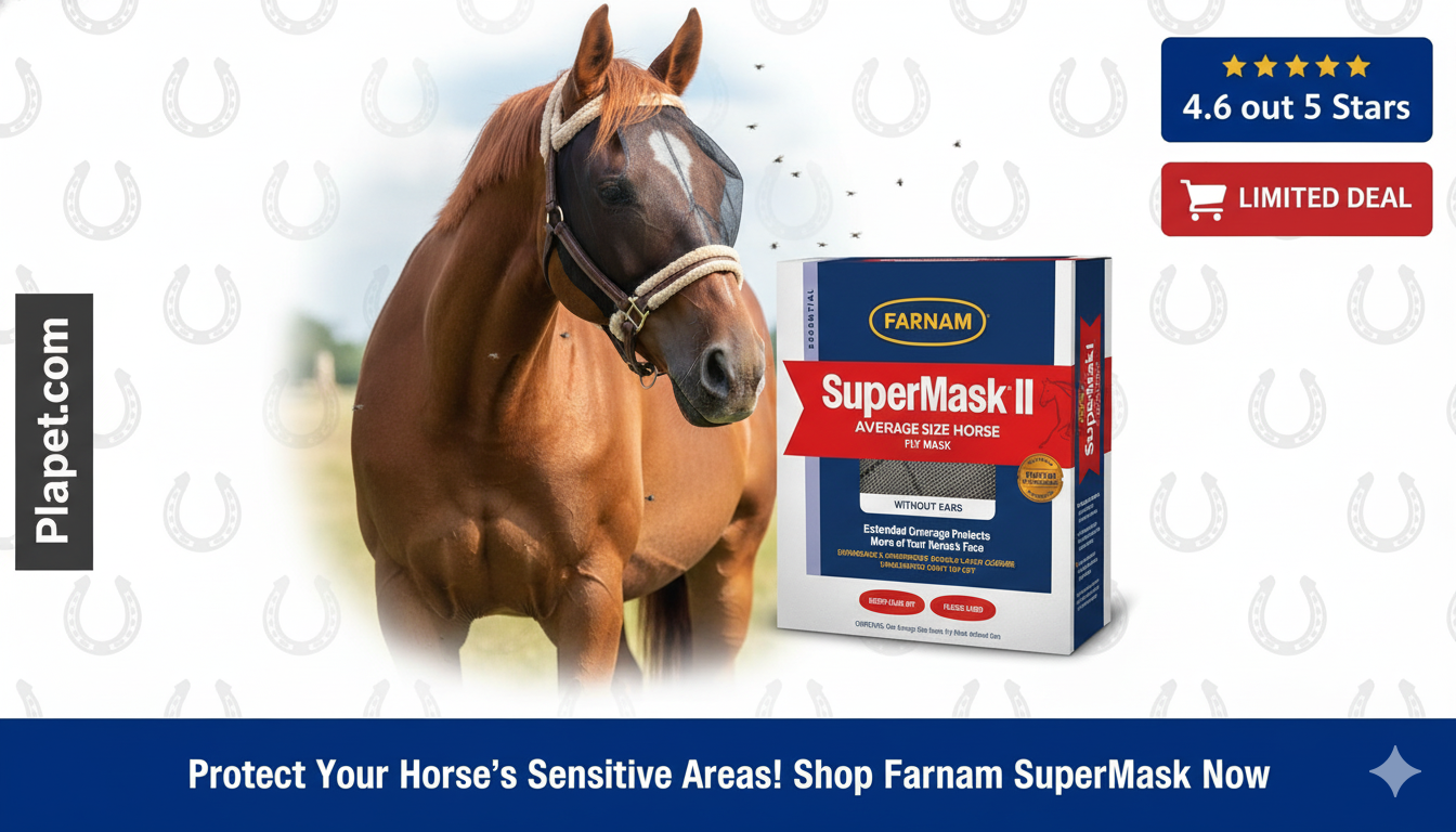 Farnam SuperMask II Review: The Best Horse Fly Mask?
