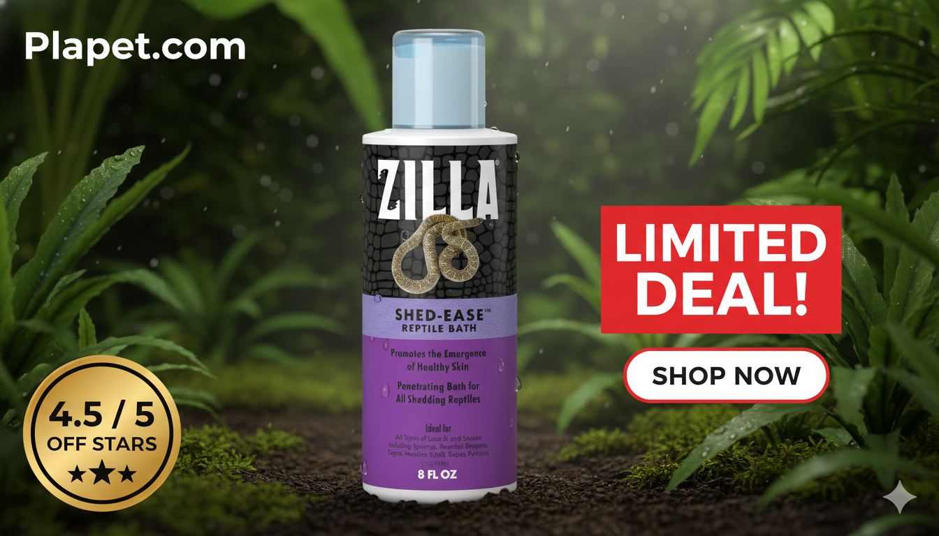 Zilla Shed-Ease Review: Fix Stuck Reptile Shed?