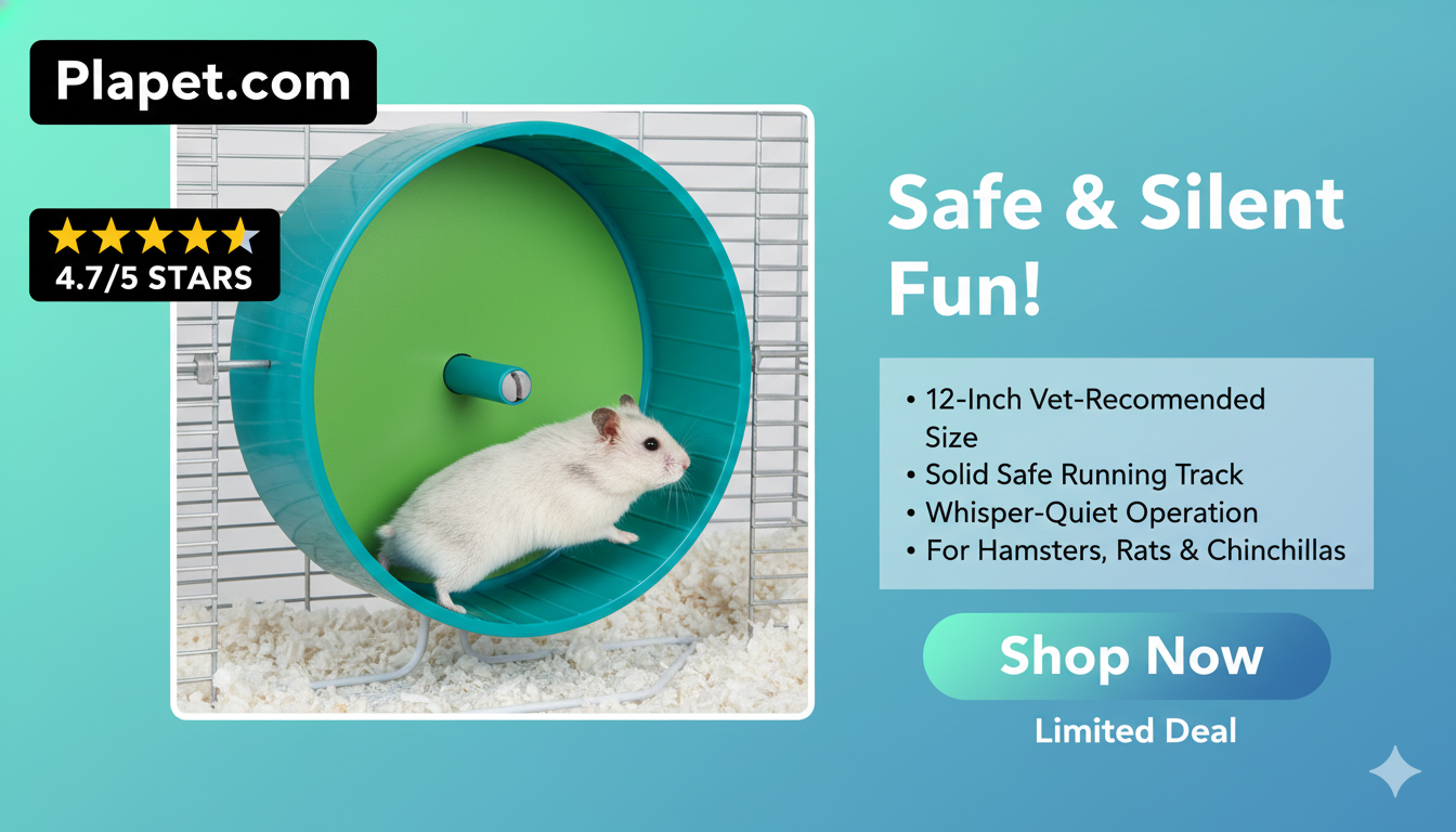 Kaytee 12-Inch Exercise Wheel Review: Is It Safe & Quiet?