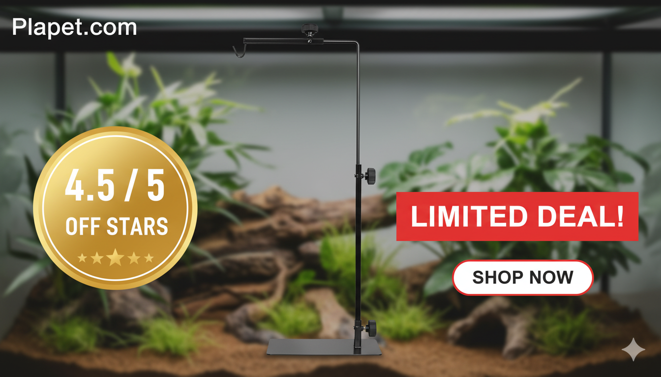 Reptile Heat Lamp Stand Review: A Must-Have?