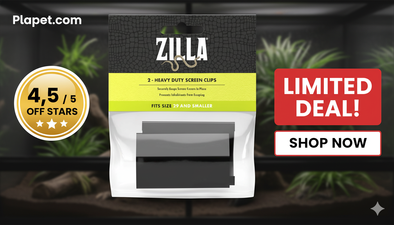 Zilla Screen Cover Review: Safe Lid for Reptile Heat Lamps