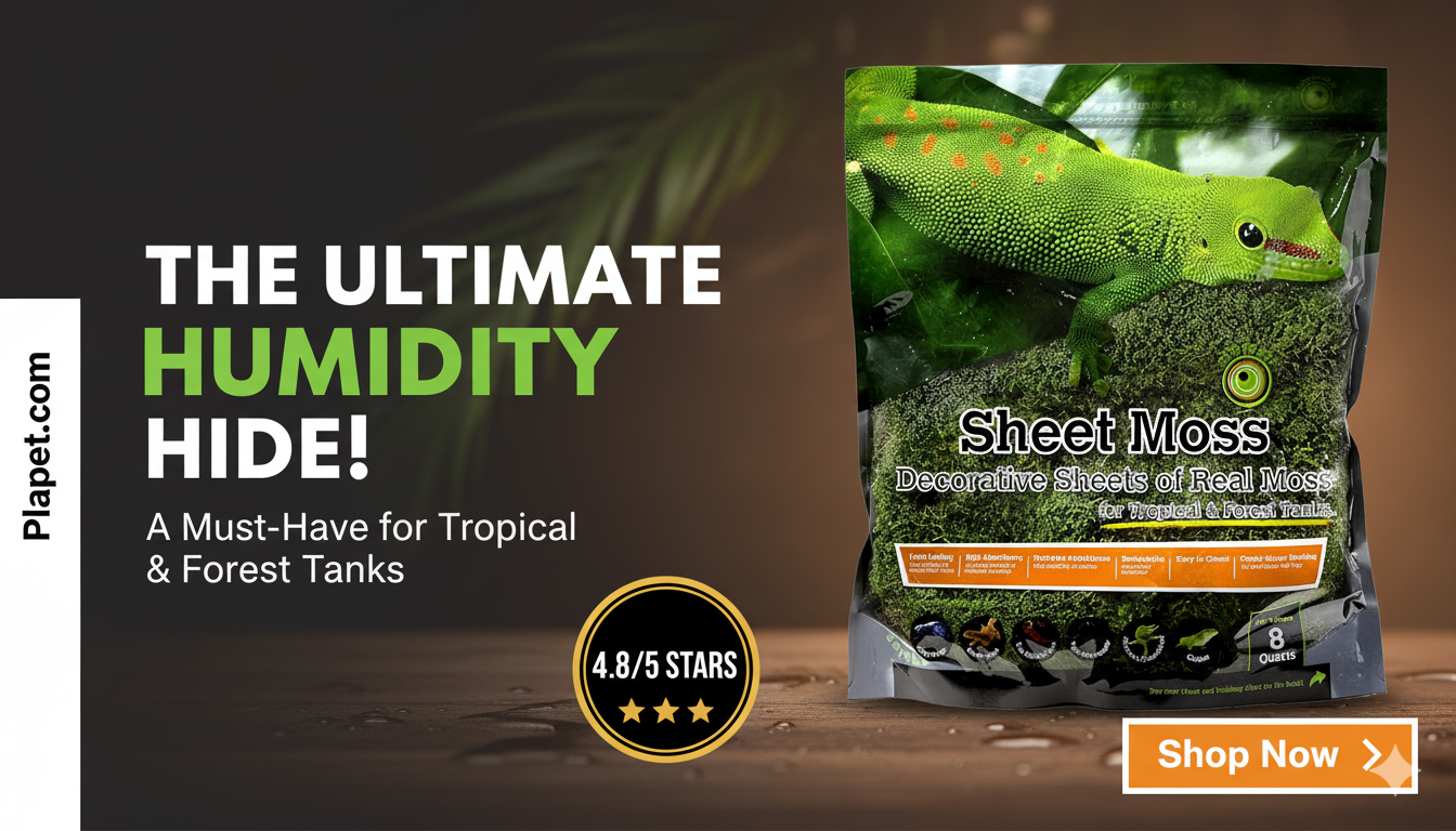 Galapagos Sheet Moss Review: Humidity & Shedding Aid