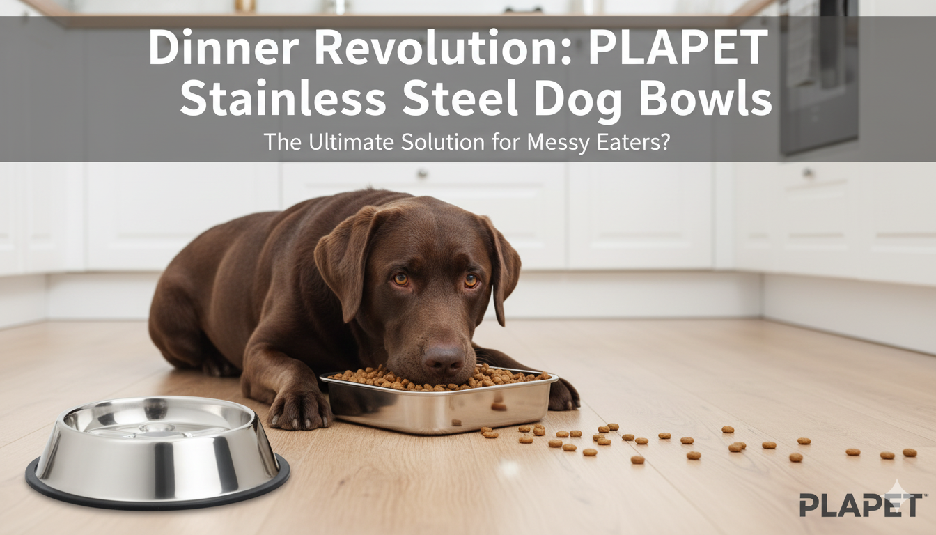 PLAPET Stainless Steel Dog Bowls Review: No More Spills