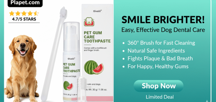 Oivolii Dog Toothpaste and Toothbrush Kit Review: A Game-Changer for Your Dog's Dental Health