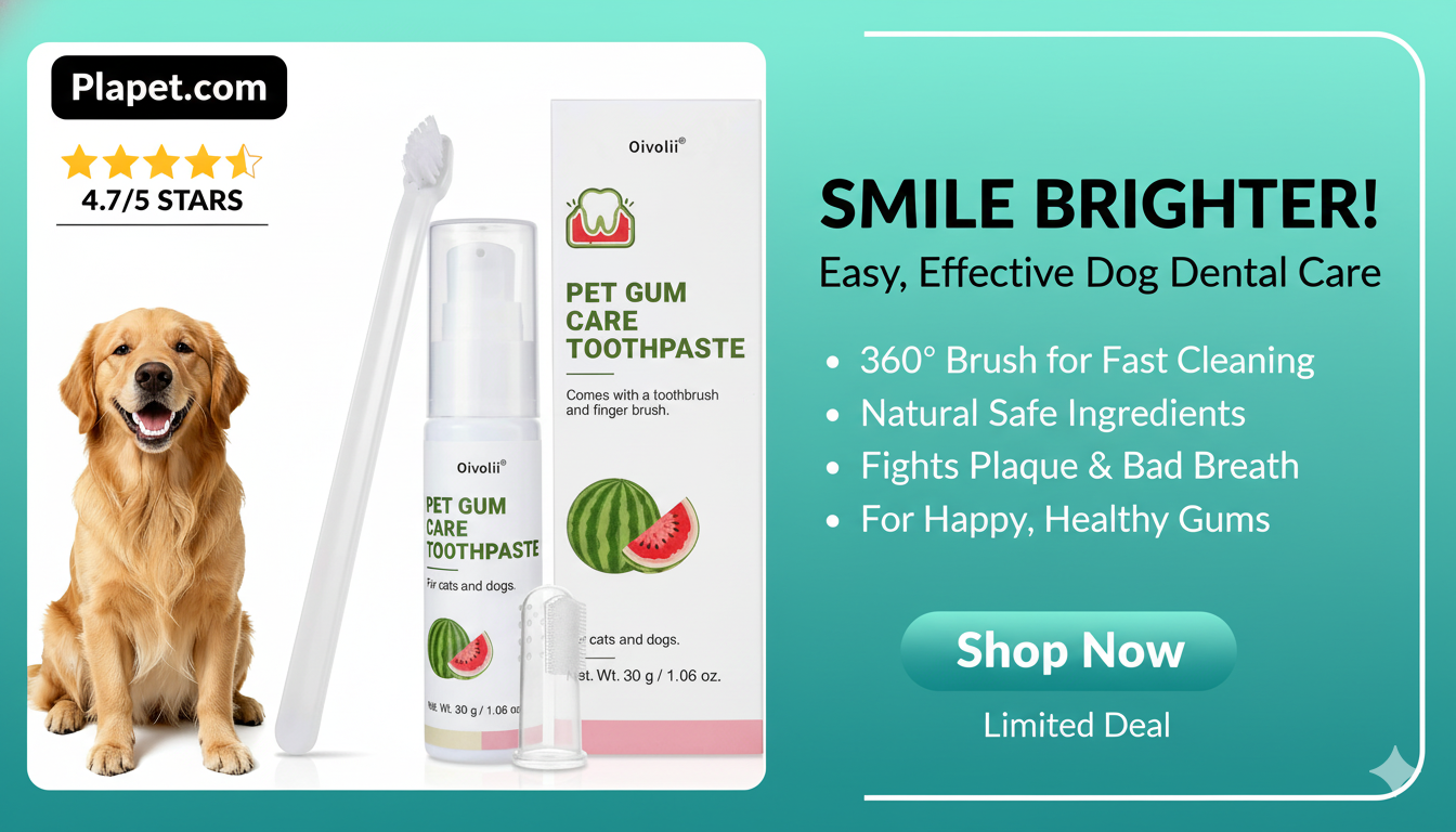 Oivolii Dog Toothpaste and Toothbrush Kit Review: A Game-Changer for Your Dog's Dental Health