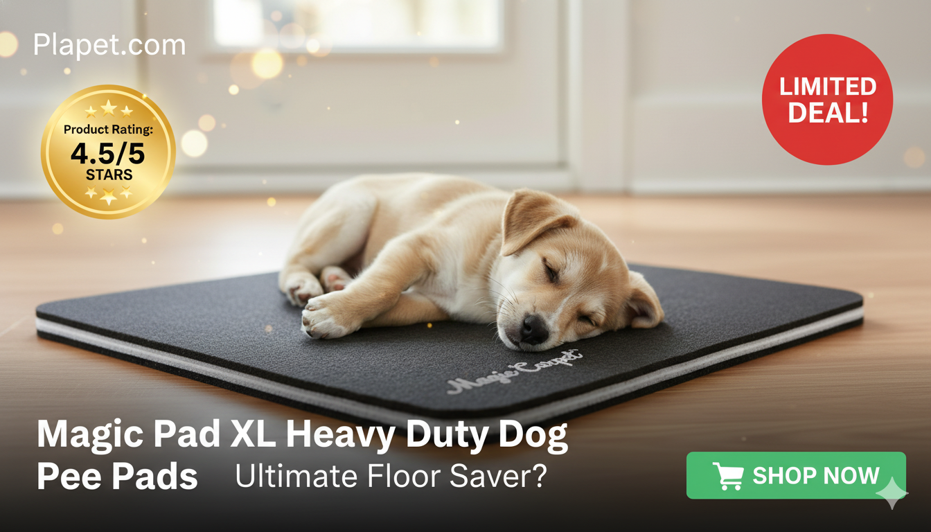 Magic Pad XL Review: Best Heavy Duty Dog Pee Pads?